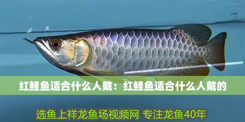 紅鯉魚適合什么人戴：紅鯉魚適合什么人戴的