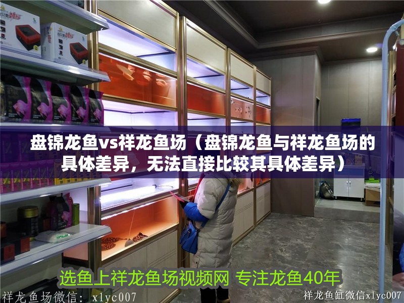 盤錦龍魚vs祥龍魚場（盤錦龍魚與祥龍魚場的具體差異，無法直接比較其具體差異）