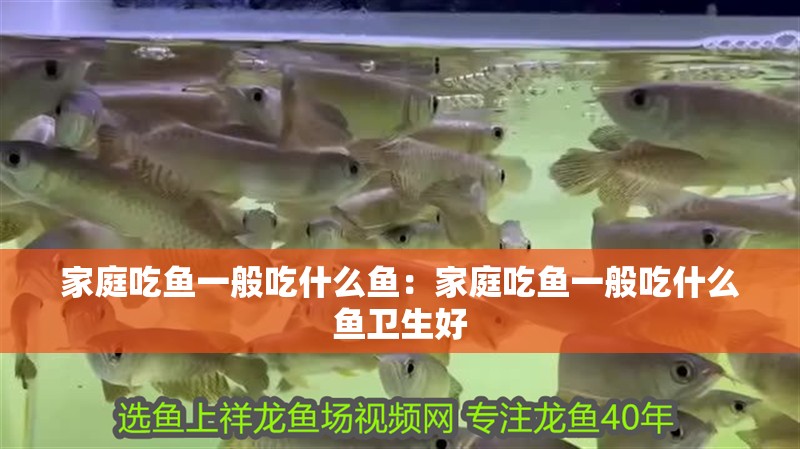 家庭吃魚一般吃什么魚：家庭吃魚一般吃什么魚衛(wèi)生好