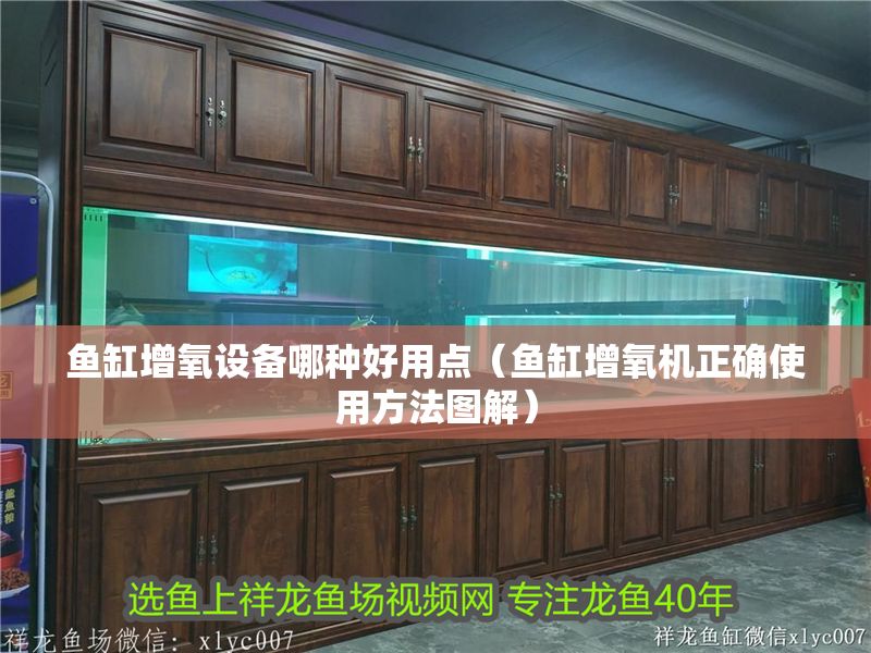 魚缸增氧設備哪種好用點（魚缸增氧機正確使用方法圖解）