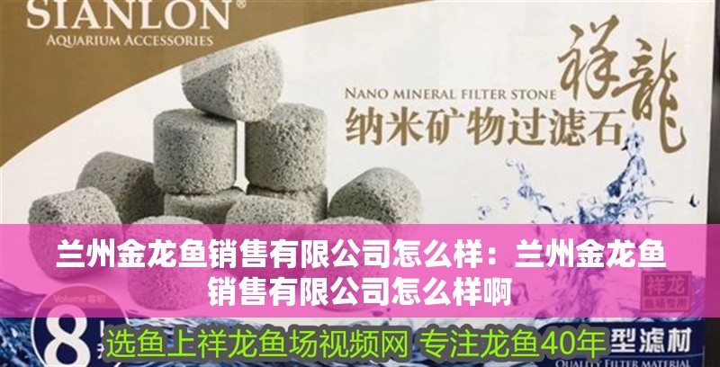 蘭州金龍魚銷售有限公司怎么樣：蘭州金龍魚銷售有限公司怎么樣啊