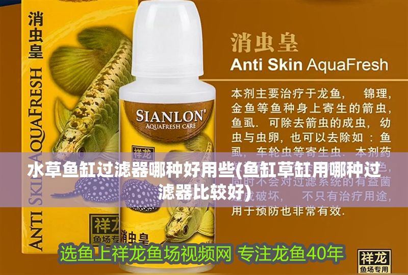水草魚缸過濾器哪種好用些(魚缸草缸用哪種過濾器比較好)