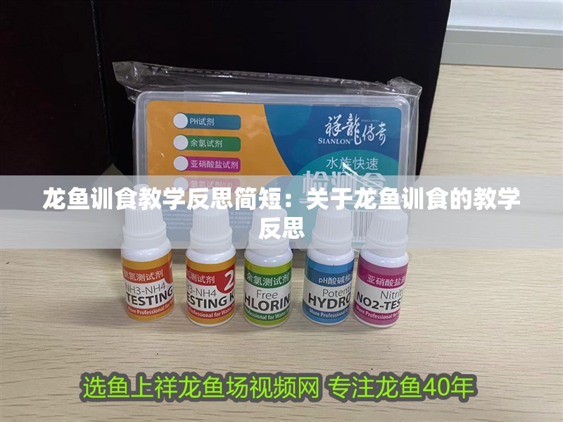 龍魚訓食教學反思簡短：關(guān)于龍魚訓食的教學反思