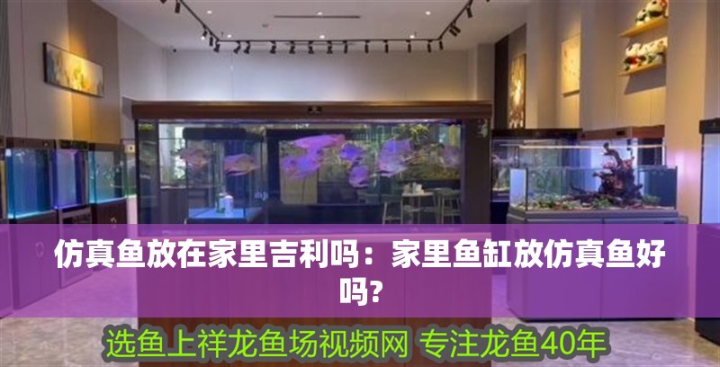 仿真魚放在家里吉利嗎：家里魚缸放仿真魚好嗎?
