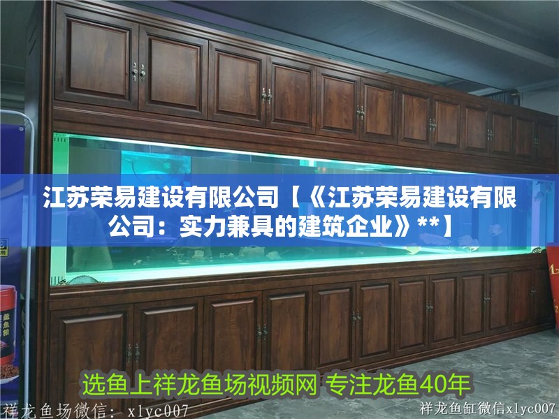 江蘇榮易建設(shè)有限公司【《江蘇榮易建設(shè)有限公司：實(shí)力兼具的建筑企業(yè)》**】