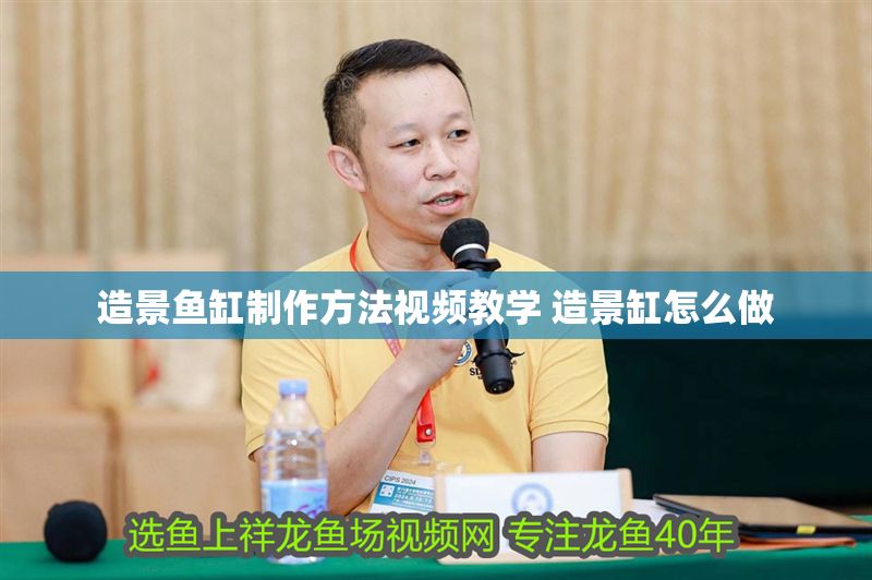 造景魚缸制作方法視頻教學(xué) 造景缸怎么做