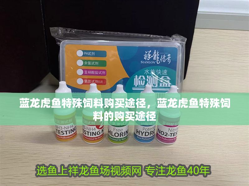藍龍虎魚特殊飼料購買途徑，藍龍虎魚特殊飼料的購買途徑