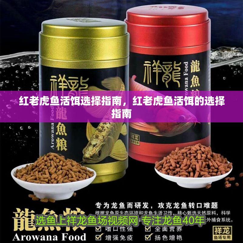 紅老虎魚活餌選擇指南，紅老虎魚活餌的選擇指南