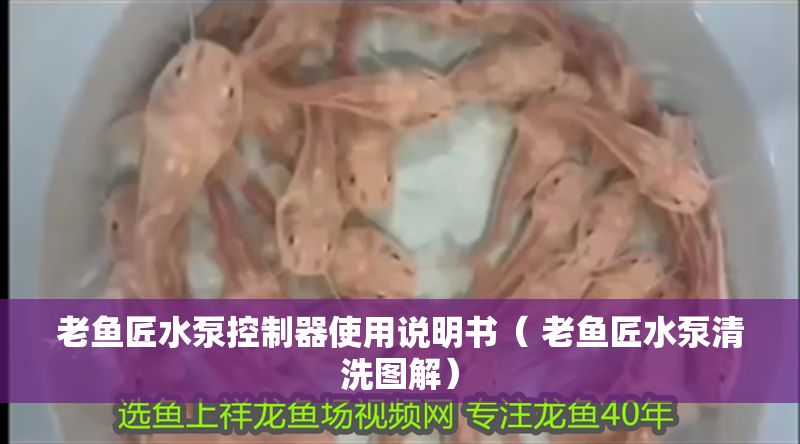 老魚匠水泵控制器使用說明書（ 老魚匠水泵清洗圖解）