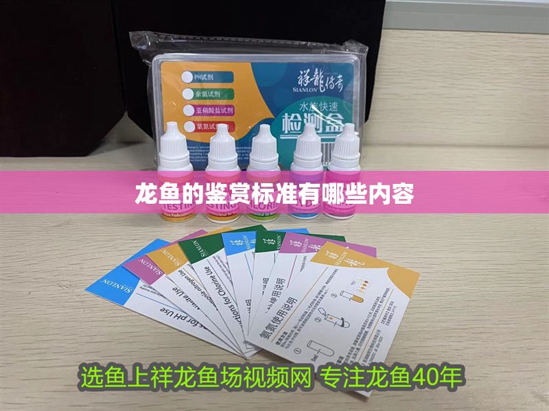 龍魚(yú)的鑒賞標(biāo)準(zhǔn)有哪些內(nèi)容