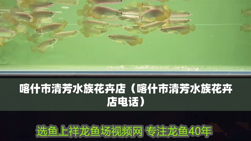 喀什市清芳水族花卉店（喀什市清芳水族花卉店電話）