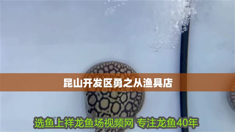 昆山開發區勇之從漁具店