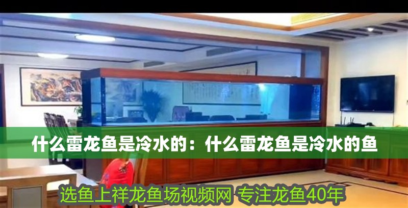 什么雷龍魚是冷水的：什么雷龍魚是冷水的魚