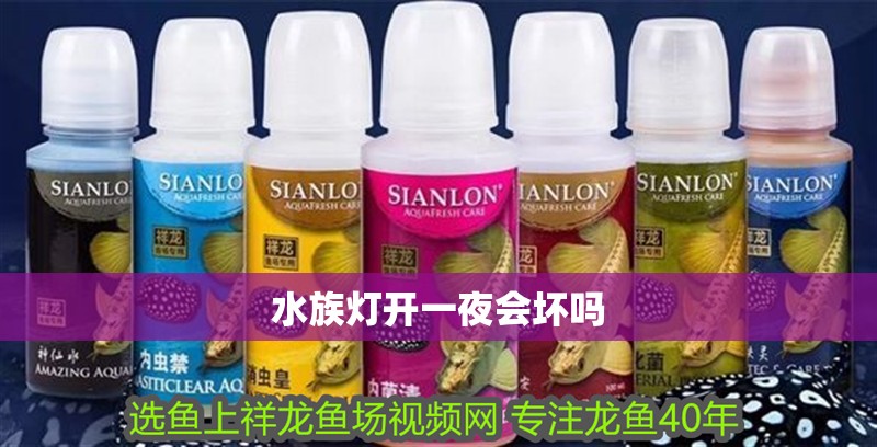 水族燈開一夜會壞嗎