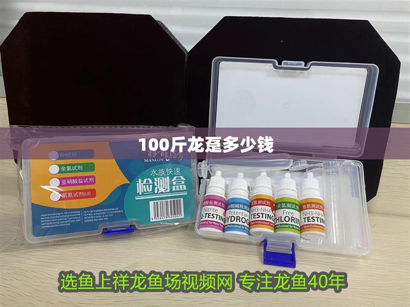 100斤龍躉多少錢