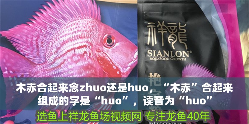 木赤合起來(lái)念zhuo還是huo，“木赤”合起來(lái)組成的字是“huo”，讀音為“huo”