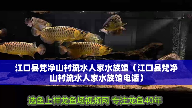 江口縣梵凈山村流水人家水族館（江口縣梵凈山村流水人家水族館電話）