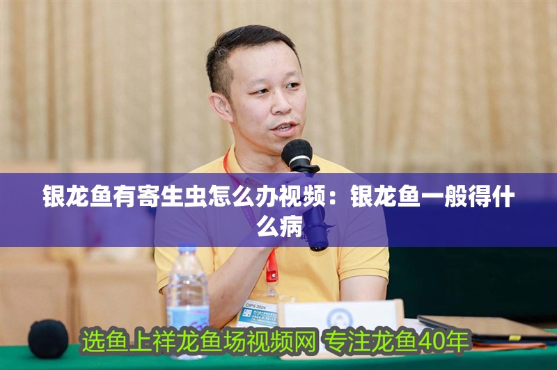 銀龍魚有寄生蟲怎么辦視頻：銀龍魚一般得什么病