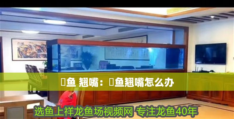 魟魚 翹嘴:魟魚翹嘴怎么辦