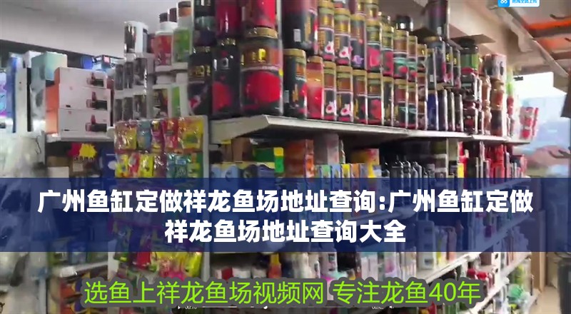 廣州魚缸定做祥龍魚場地址查詢:廣州魚缸定做祥龍魚場地址查詢大全