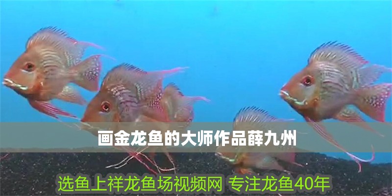 畫金龍魚的大師作品薛九州