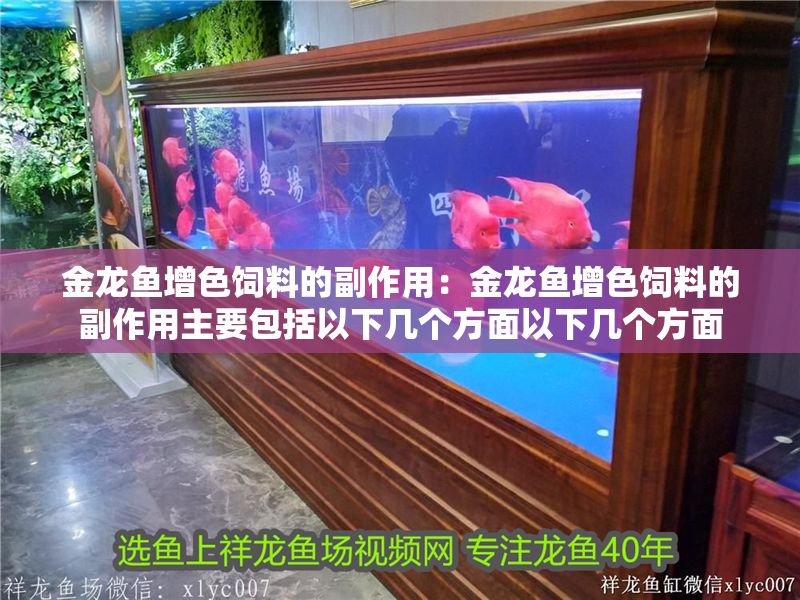 金龍魚增色飼料的副作用：金龍魚增色飼料的副作用主要包括以下幾個方面以下幾個方面