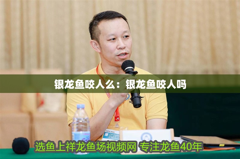 銀龍魚咬人么：銀龍魚咬人嗎
