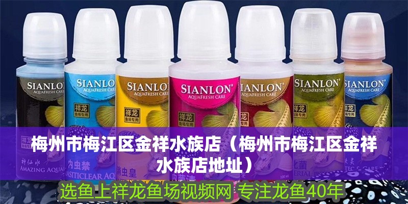梅州市梅江區金祥水族店（梅州市梅江區金祥水族店地址）