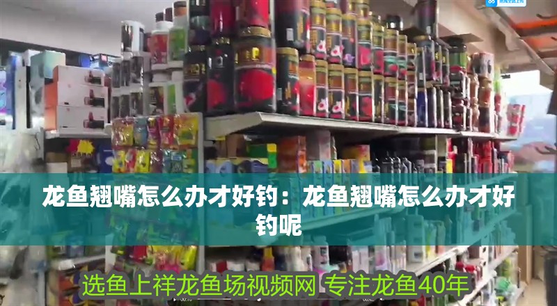 龍魚翹嘴怎么辦才好釣：龍魚翹嘴怎么辦才好釣呢