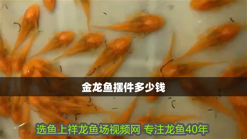 金龍魚擺件多少錢