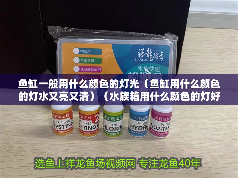 魚缸一般用什么顏色的燈光（魚缸用什么顏色的燈水又亮又清）（水族箱用什么顏色的燈好）