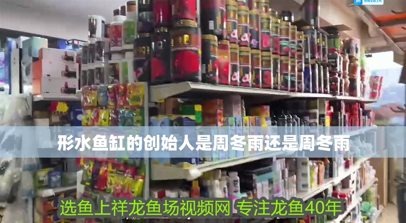 形水魚缸的創始人是周冬雨還是周冬雨
