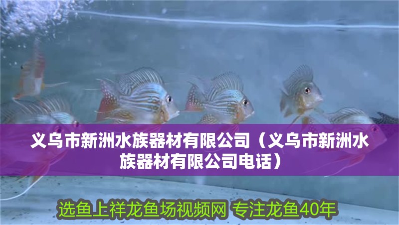 義烏市新洲水族器材有限公司（義烏市新洲水族器材有限公司電話）