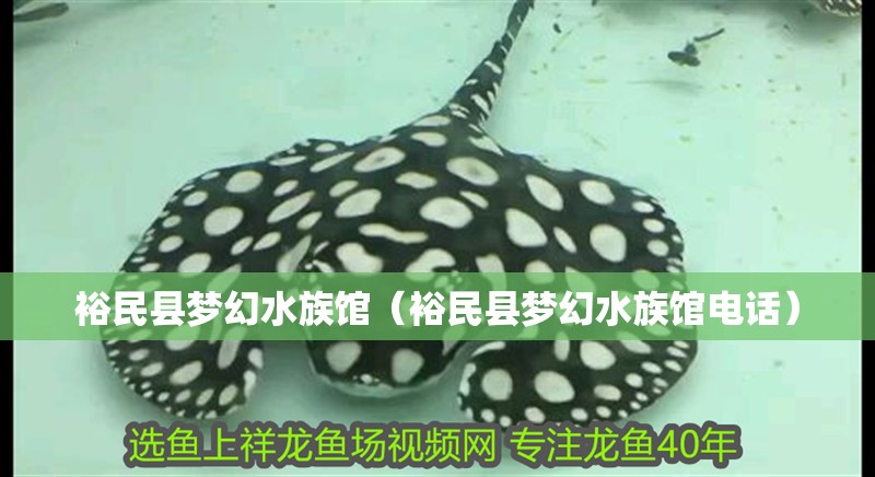 裕民縣夢幻水族館（裕民縣夢幻水族館電話）