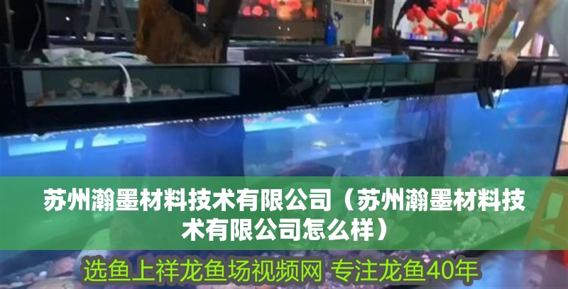 蘇州瀚墨材料技術(shù)有限公司（蘇州瀚墨材料技術(shù)有限公司怎么樣）