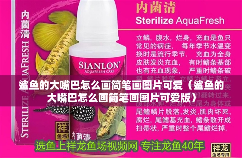 鯊魚的大嘴巴怎么畫簡筆畫圖片可愛（鯊魚的大嘴巴怎么畫簡筆畫圖片可愛版）