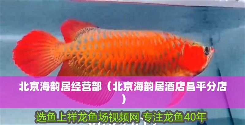 北京海韻居經營部（北京海韻居酒店昌平分店）