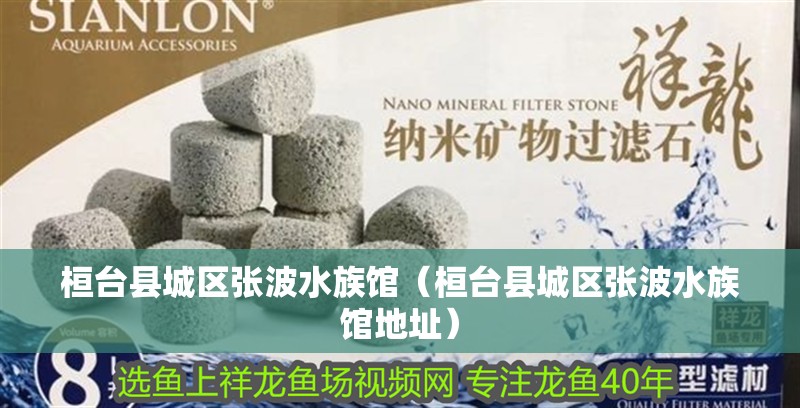 桓臺縣城區張波水族館（桓臺縣城區張波水族館地址）