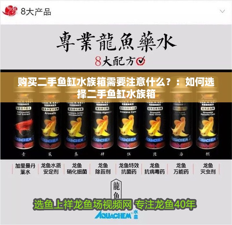 購買二手魚缸水族箱需要注意什么？：如何選擇二手魚缸水族箱