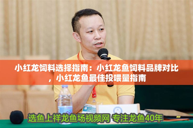 小紅龍飼料選擇指南：小紅龍魚(yú)飼料品牌對(duì)比，小紅龍魚(yú)最佳投喂量指南