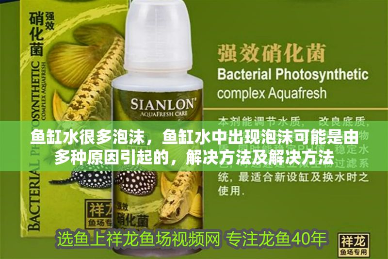 魚缸水很多泡沫，魚缸水中出現泡沫可能是由多種原因引起的，解決方法及解決方法