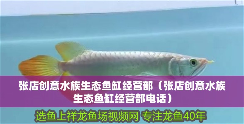 張店創意水族生態魚缸經營部（張店創意水族生態魚缸經營部電話）
