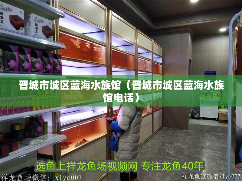 晉城市城區(qū)藍海水族館（晉城市城區(qū)藍海水族館電話）