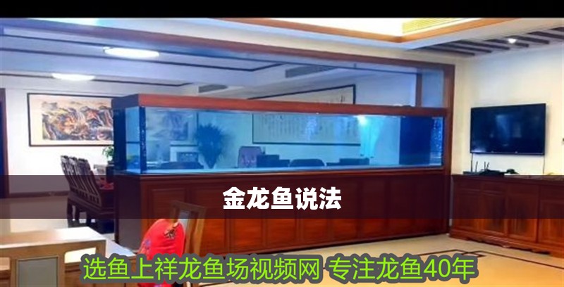 金龍魚說法
