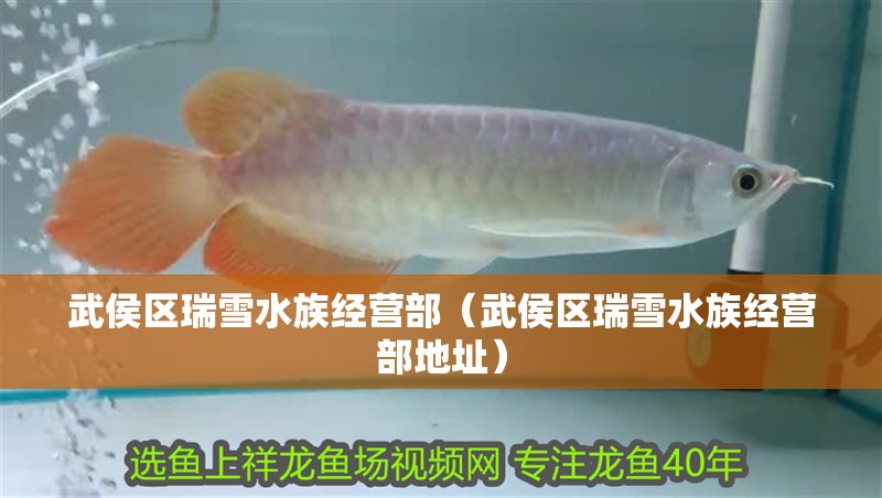 武侯區(qū)瑞雪水族經(jīng)營部（武侯區(qū)瑞雪水族經(jīng)營部地址）
