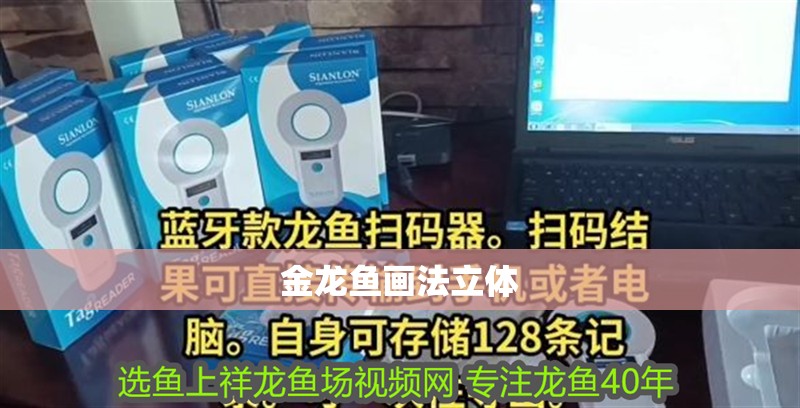 金龍魚畫法立體