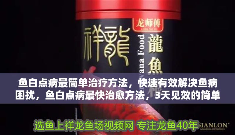 魚白點(diǎn)病最簡單治療方法，快速有效解決魚病困擾，魚白點(diǎn)病最快治愈方法，3天見效的簡單治療步驟