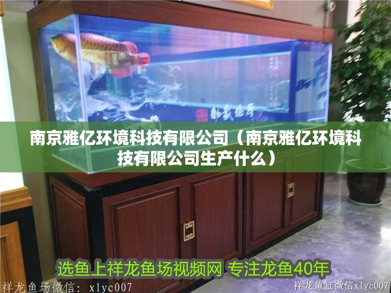 南京雅億環境科技有限公司（南京雅億環境科技有限公司生產什么）