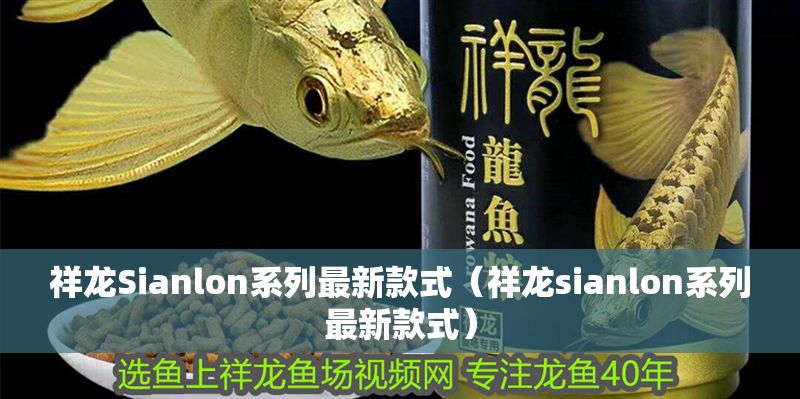 祥龍Sianlon系列最新款式（祥龍sianlon系列最新款式）