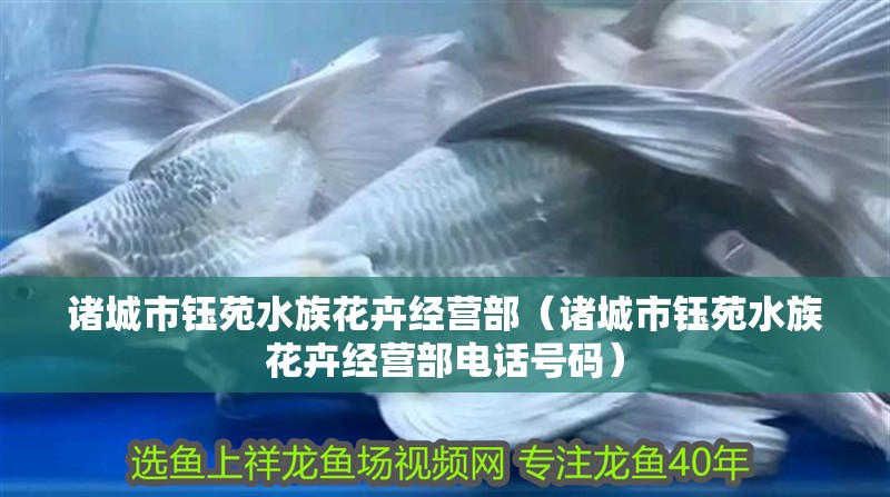 諸城市鈺苑水族花卉經營部（諸城市鈺苑水族花卉經營部電話號碼）